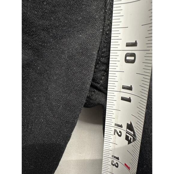 Paige Hoxton Ankle black denim w/ raw hem/ ankle fray size 32 - Picture 6 of 11